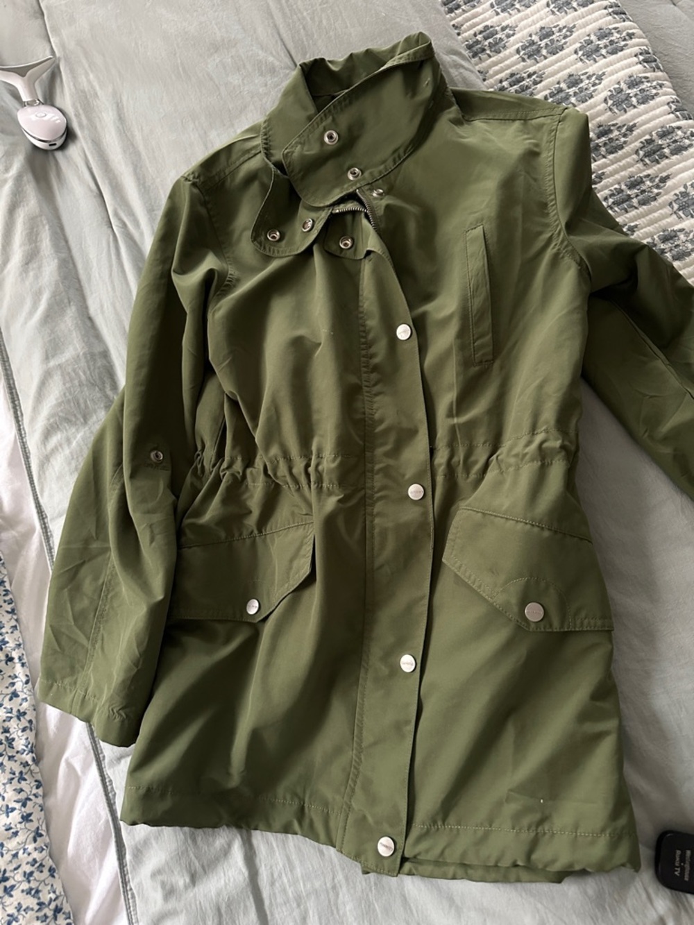 Sanctuary Olive Utility Anorak Jacket